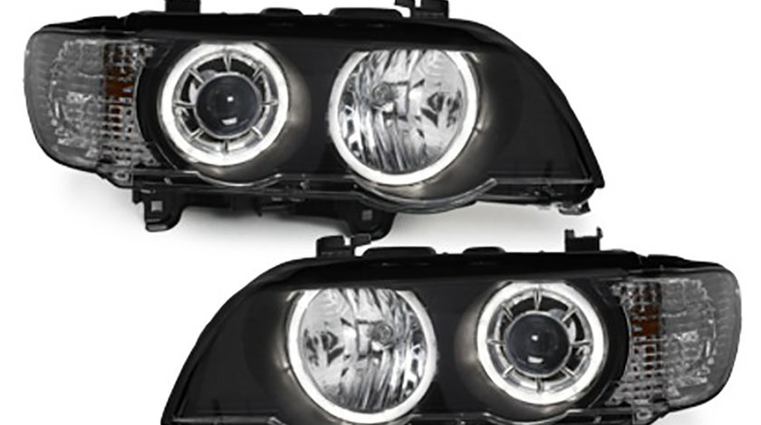 Faruri Angel Eyes LED BMW X5 E53 (99-03)