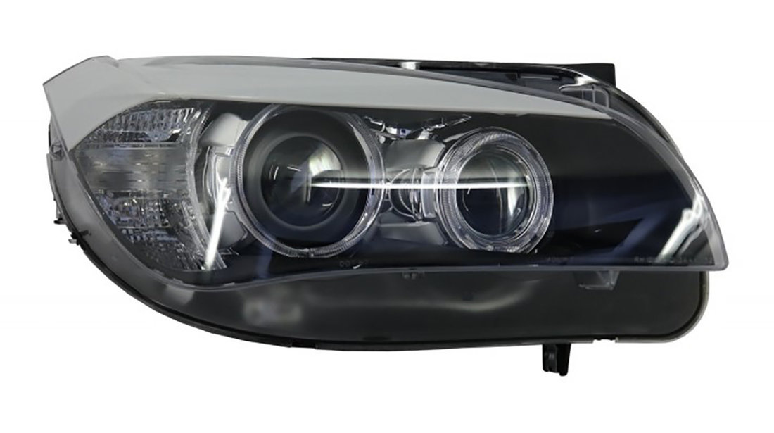 Faruri Angel Eyes LED compatibile cu BMW X1 E84 (09-12)