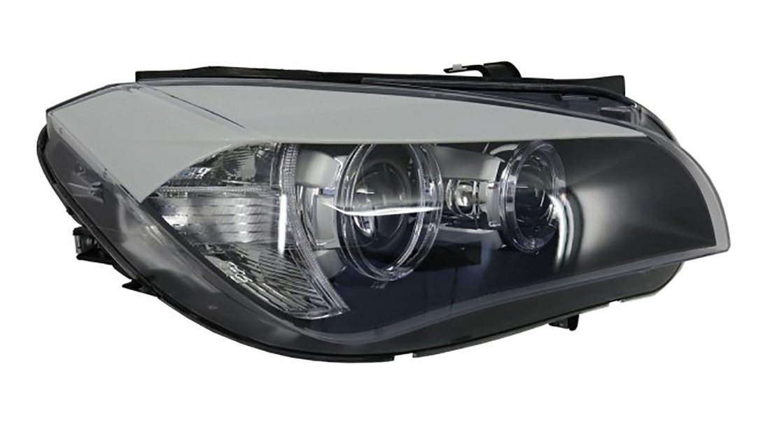 Faruri Angel Eyes LED compatibile cu BMW X1 E84 (09-12)