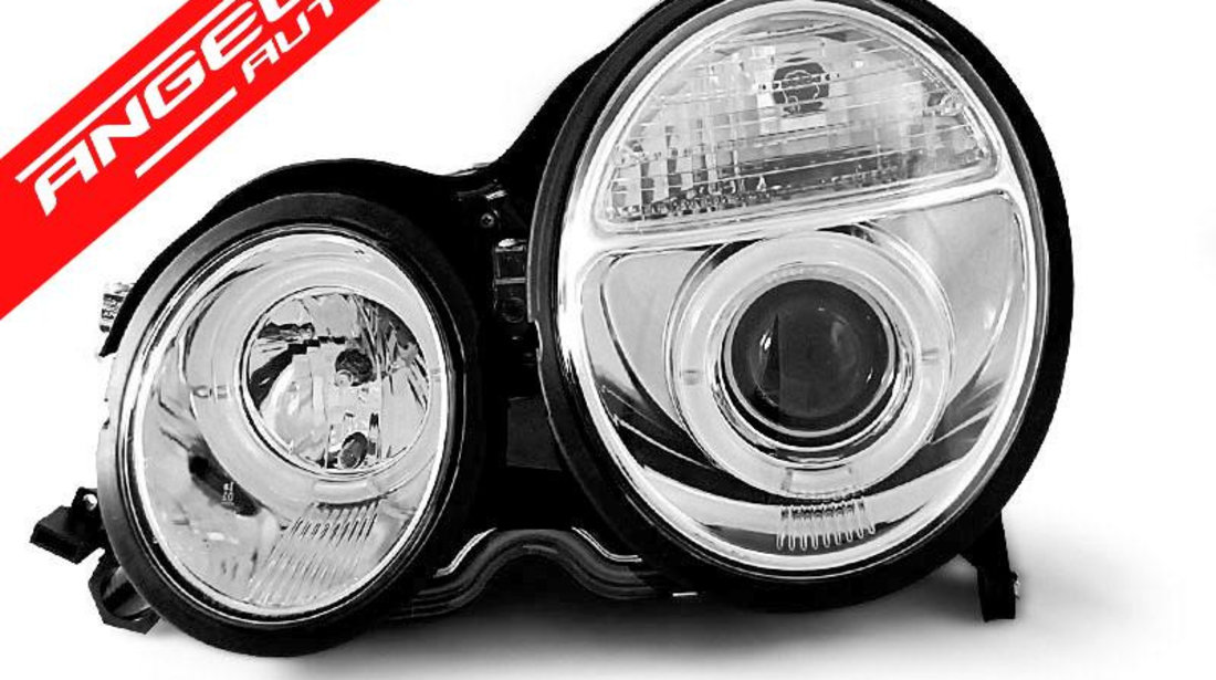 Faruri ANGEL EYES MERCEDES E class W210 99-02 CHROME