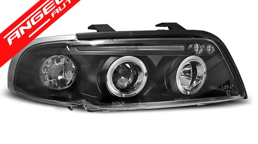 Faruri ANGEL EYES Negru AUDI A4 1994-1998 Negru