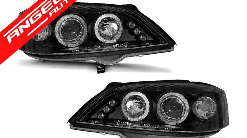 Faruri Angel Eyes OPEL ASTRA G 1998-2004 Black