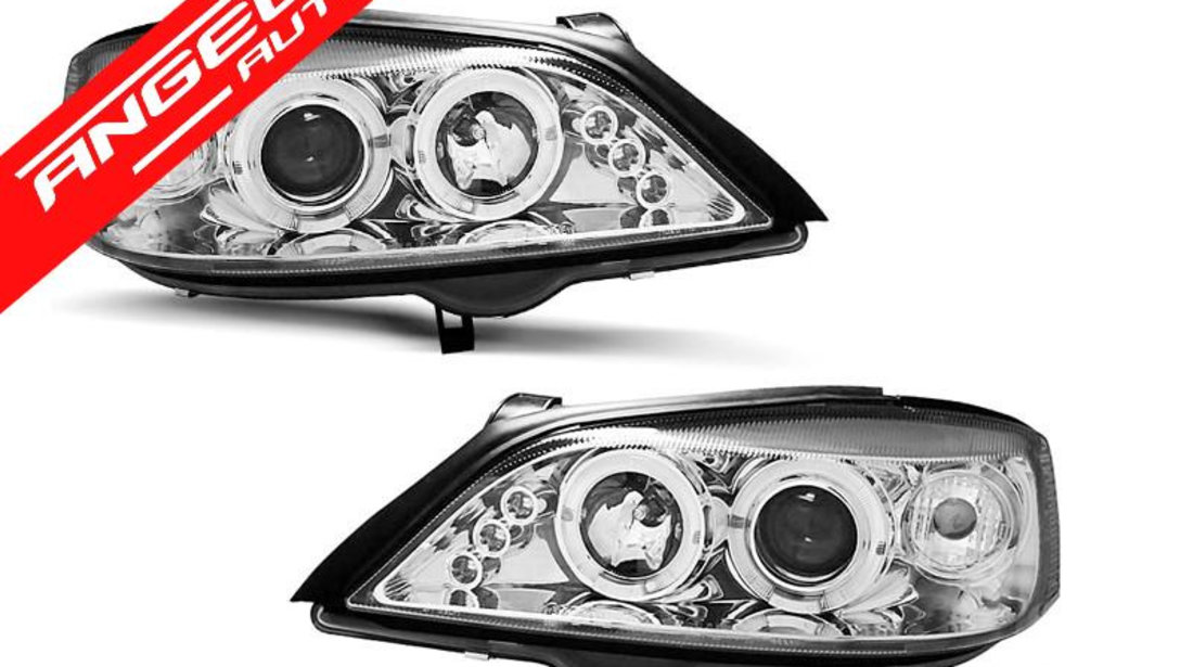 Faruri Angel Eyes OPEL ASTRA G 1998-2004 CHROME