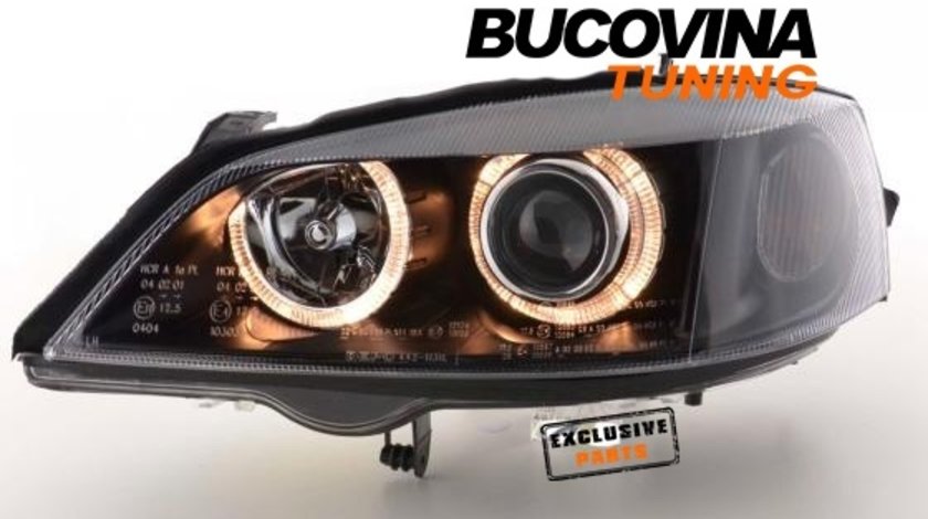 FARURI ANGEL EYES OPEL ASTRA G (98-04) FUNDAL NEGRU