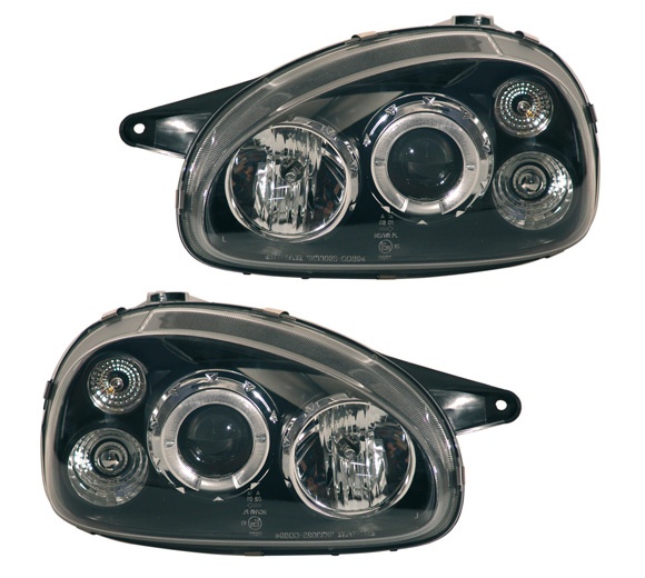 FARURI ANGEL EYES OPEL CORSA B FUNDAL BLACK -COD FKFS042011