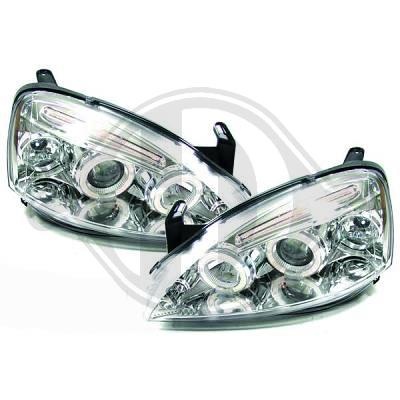 FARURI ANGEL EYES OPEL CORSA C FUNDAL CROM -COD 1813485