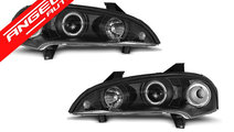 Faruri Angel Eyes Opel Tigra 1994-2000 Fundal Negr...