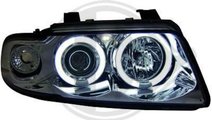 FARURI ANGEL EYES PENTRU AUDI A4 B5 FUNDAL CROM SA...