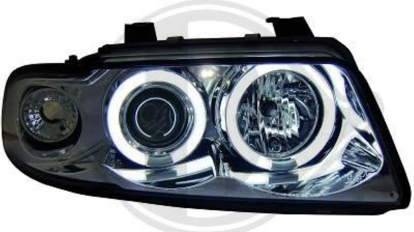 FARURI ANGEL EYES PENTRU AUDI A4 B5 FUNDAL CROM SAU NEGRU CU CCFL