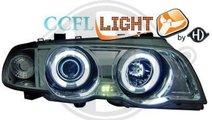 FARURI ANGEL EYES PENTRU BMW E46 FUNDAL CROM SAU N...