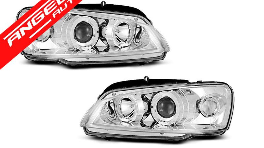 Faruri Angel Eyes Peugeot 106 1996-2003 Crom