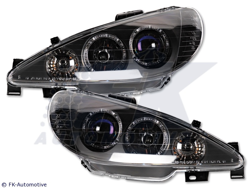 FARURI ANGEL EYES PEUGEOT 206 FUNDAL BLACK -COD FKFS043004