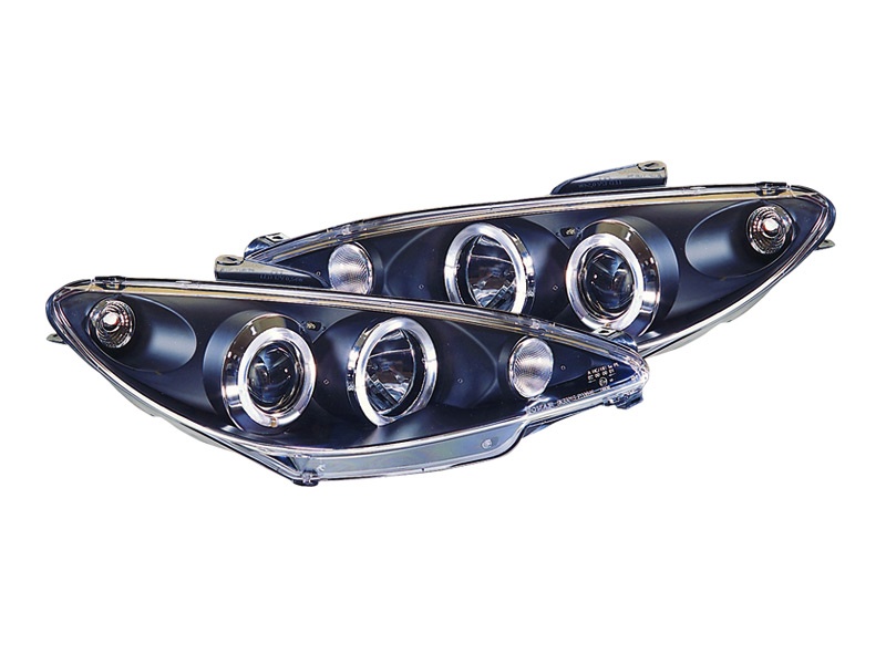 FARURI ANGEL EYES PEUGEOT 206 FUNDAL BLACK -COD FKFSPG207