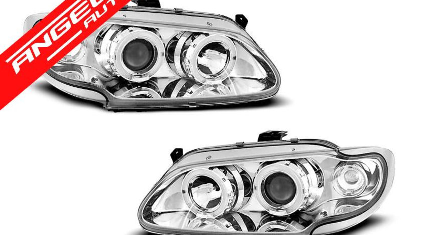 Faruri Angel Eyes Renault Megane 1996-1999 Crom