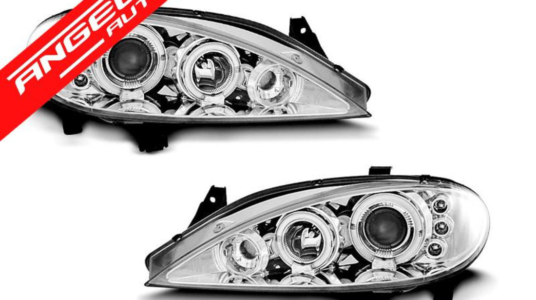 Faruri Angel Eyes Renault Megane 1999-2002 Crom