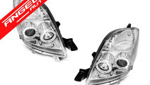 Faruri Angel Eyes Toyota Yaris 2006-2009 Crom