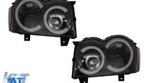 Faruri Angel Eyes TUB LED compatibil cu Jeep Grand...