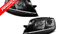 Faruri Angel Eyes U-LED LIGHT VW GOLF 7 2012-2017 ...