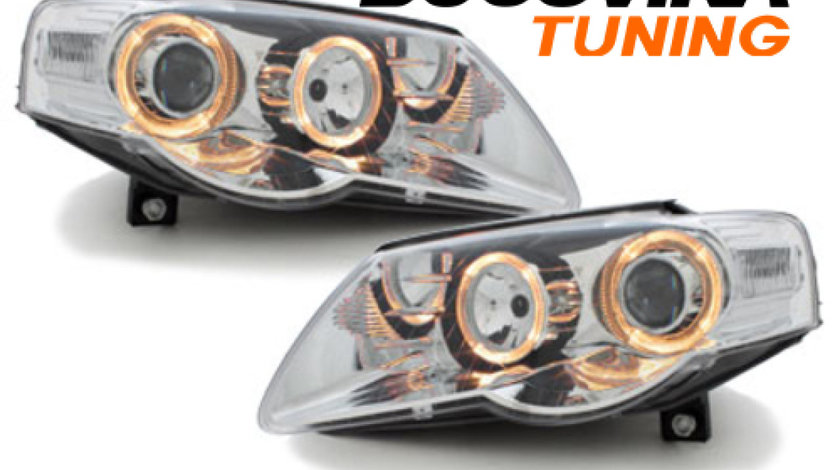 FARURI ANGEL EYES VOLKSWAGEN PASSAT 3C (05-10) FUNDAL CROM