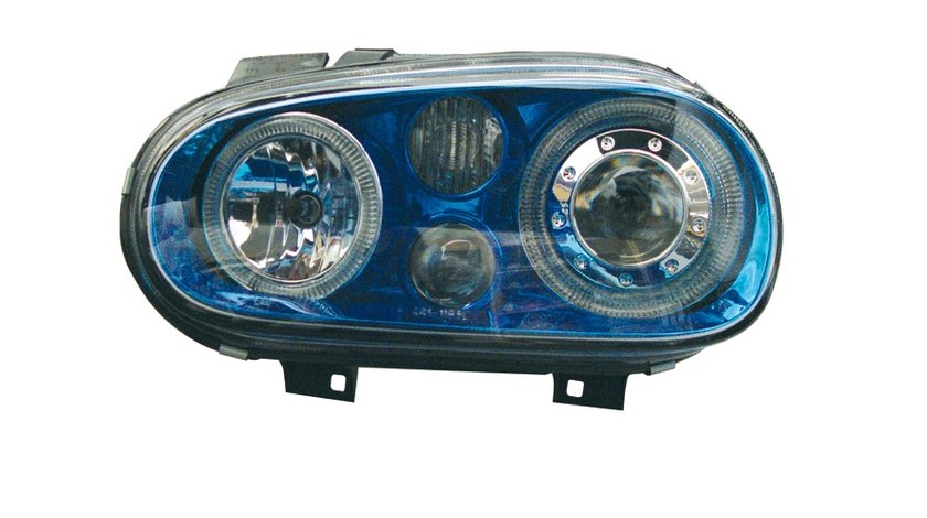 FARURI ANGEL EYES VW GOLF 4 FUNDAL ALBASTRU -COD FKFSVW105