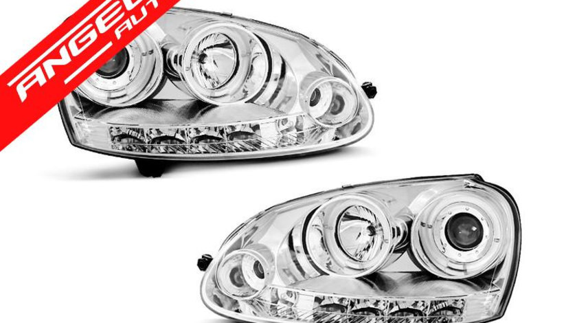 Faruri ANGEL EYES VW GOLF 5 V Model Crom