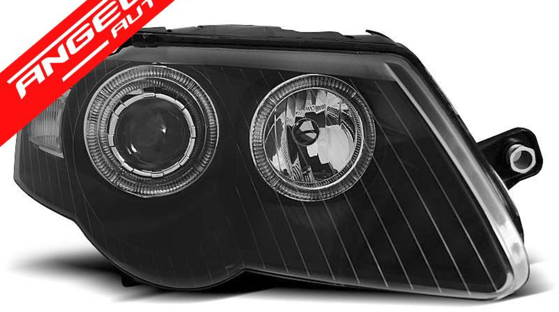 Faruri ANGEL EYES VW PASSAT B6 3C 2005-2010 Black