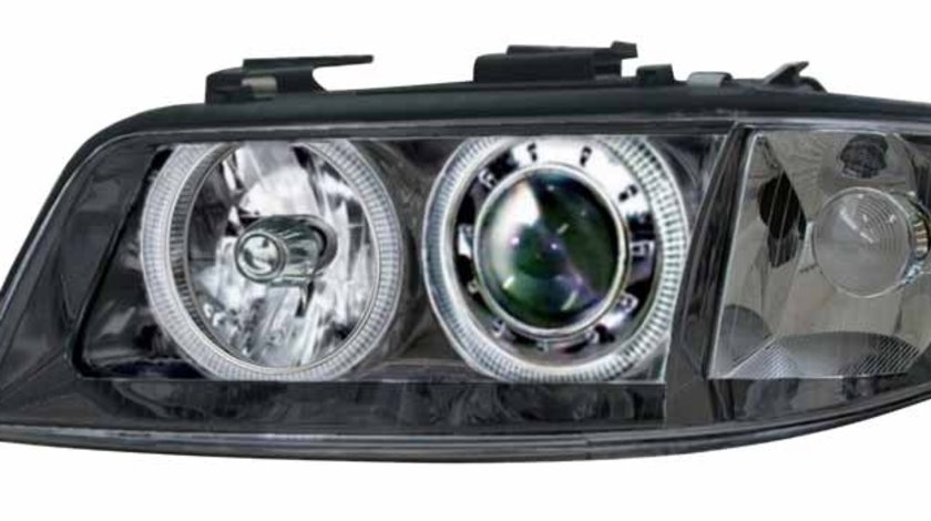 FARURI ANGEL EYES XENON AUDI A6 4B FUNDAL BLACK -COD FKFSXAI973