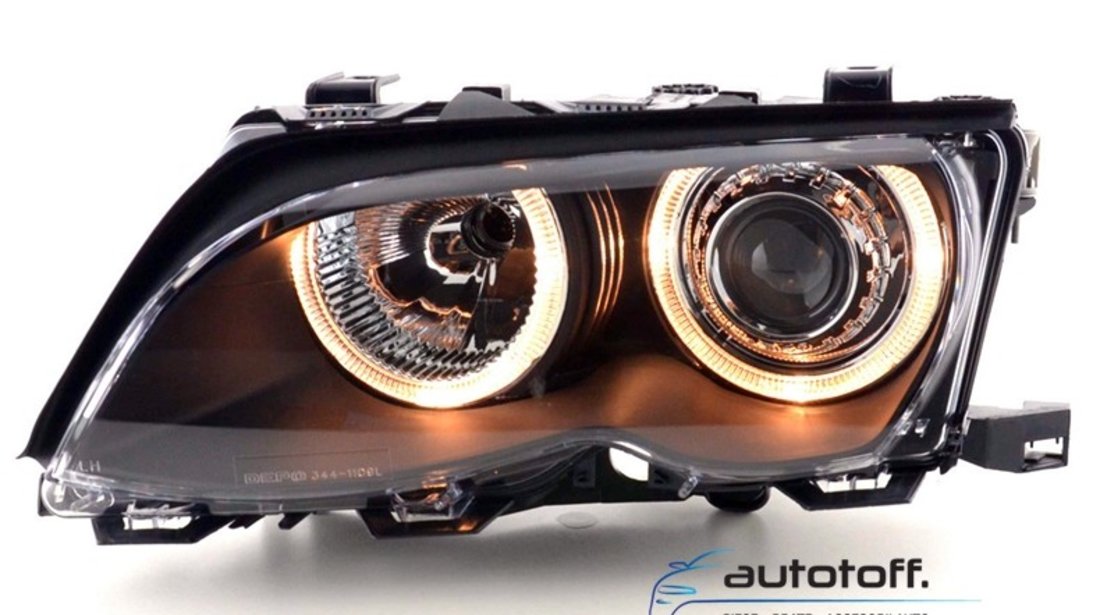 Faruri Angl Eyes BMW Seria 3 E46 Facelift (2001-2004)