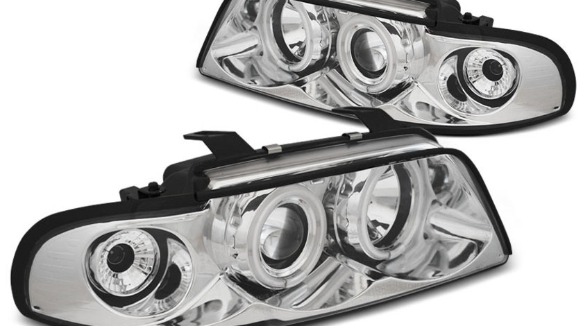 Faruri AUDI A4 1994-1998 Angel eyes CCFL Cromat