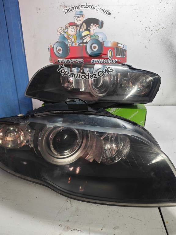 Faruri Audi A4 B7 Bi Xenon far stanga dreapta