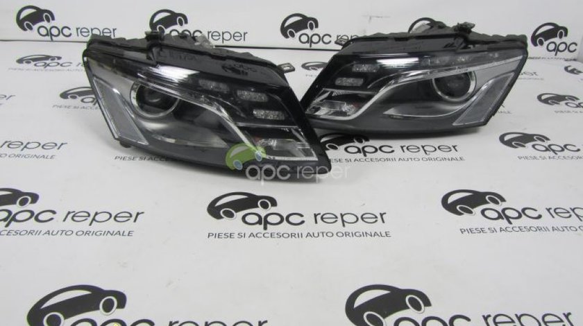 Faruri Bi-Xenon Adaptive Led Audi Q5 8R Complete 8R1941003AJ - 8R1941004AJ