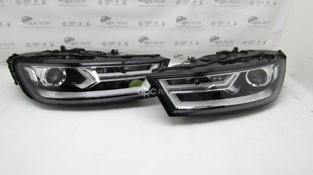 Faruri Bi Xenon Audi Q7 4M Originale Noi 4M0941005 - 4M0941006