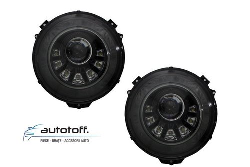 Faruri Bi-Xenon LED compatibile cu Mercedes G-Class W463 (05-17)