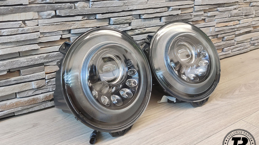 Faruri Bi-Xenon LED compatibile cu Mercedes W463 G-Class (05-17)