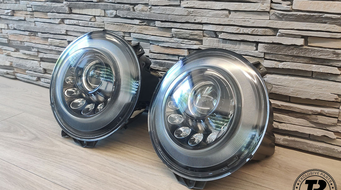 Faruri Bi-Xenon LED compatibile cu Mercedes W463 G-Class (05-17)