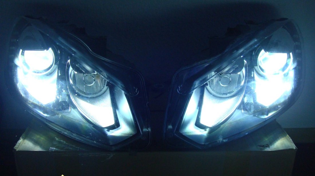 Faruri bi xenon VW GOLF 6 led tfl