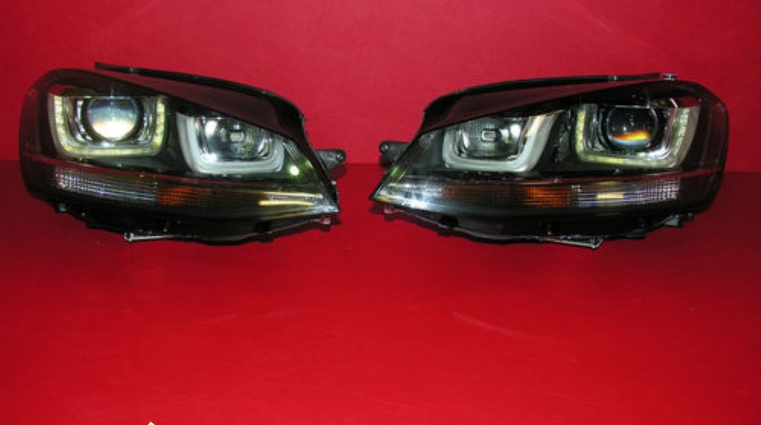 Faruri bi xenon VW GOLF 7 led tfl