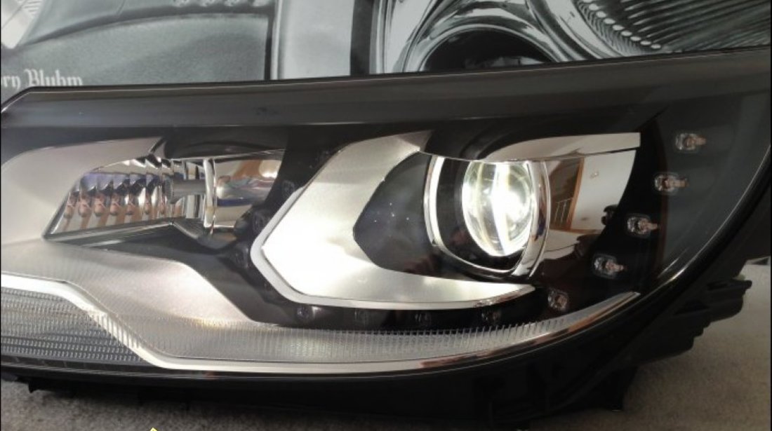 Faruri bi xenon VW Tiguan facelift led tfl