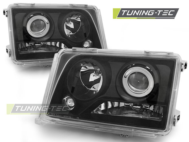 Faruri BLACK compatibila MERCEDES W124 E-KLASA 05.93-06.95