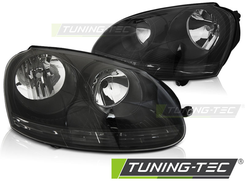 Faruri BLACK compatibila VW GOLF 5 10.03-09