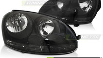 Faruri BLACK compatibila VW GOLF 5 10.03-09