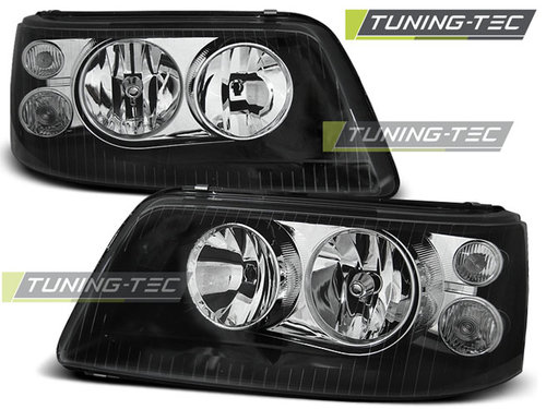 Faruri BLACK compatibila VW T5 04.03-08.09