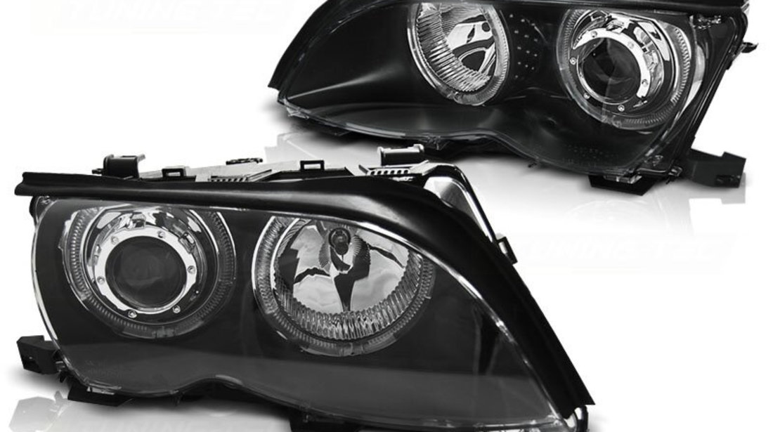 Faruri Bmw E46 facelift (LED angel eyes)