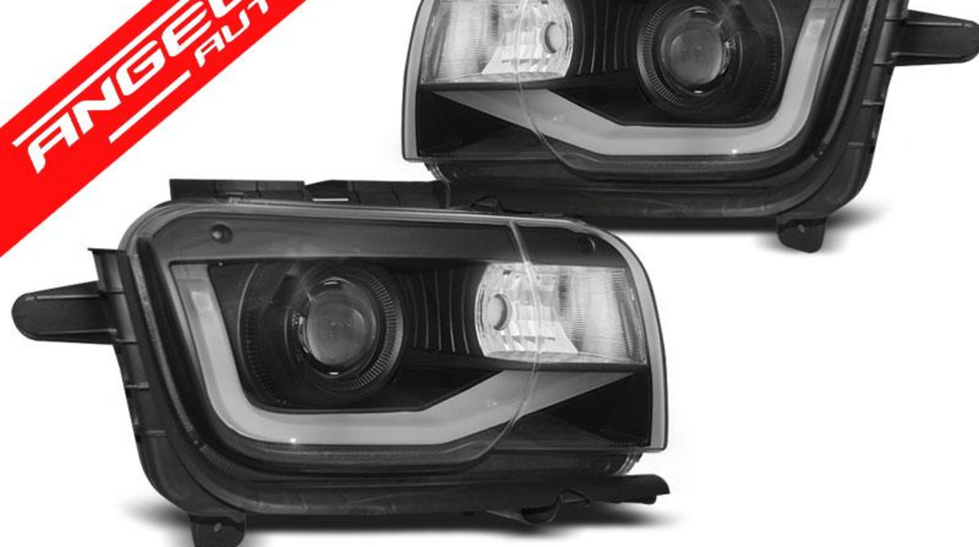 Faruri CHEVROLET CAMARO 09-13 TUBE LIGHT Negru