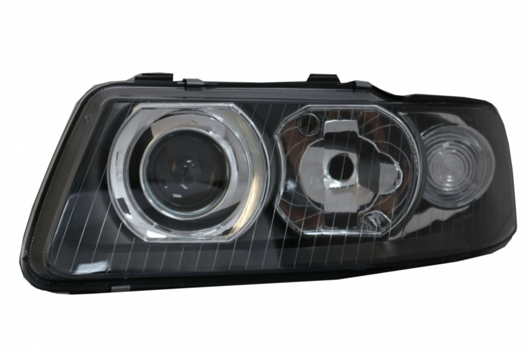 Faruri compatibil cu AUDI A3 8L (09.2000-2003) Negru SWA03DAB