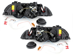 Faruri compatibil cu BMW E39 5er 95-00_LED indicator_chrome SWB07DL