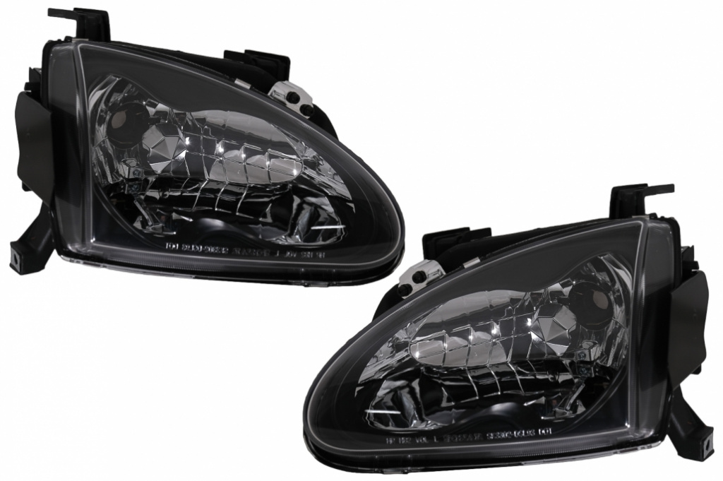 Faruri compatibil cu Honda CRX DEL SOL (03.1992-1997) Negru HLHOCRXDELB