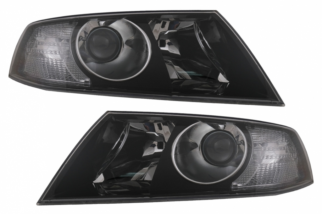 Faruri compatibil cu Skoda Octavia II (2004-2008) Negru HLSKOC2B