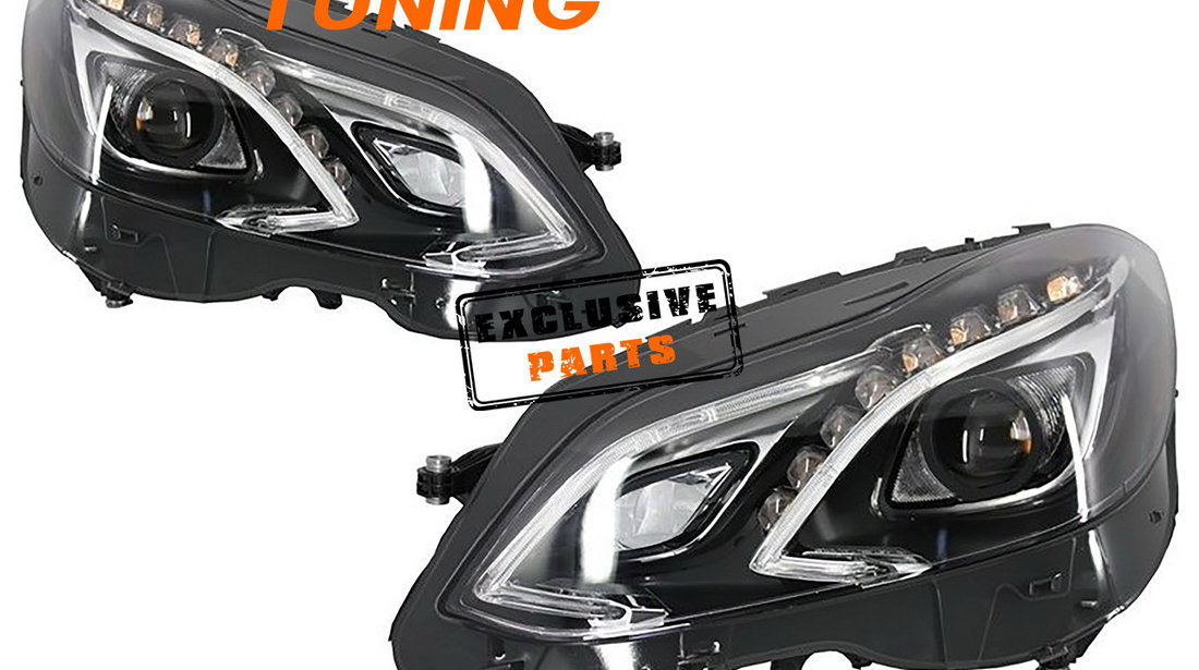 Faruri compatibile cu Mercedes Benz E-Class W212 (13-16) Facelift LED Xenon Design