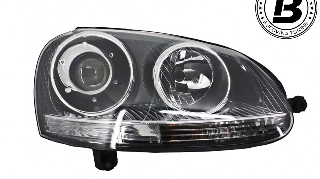 Faruri compatibile cu VW Golf 5 (03-07) Chrome